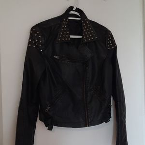 UK2LA faux leathers jacket